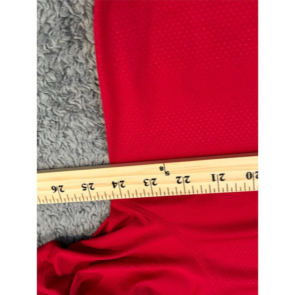 Nike Tiger Woods Collection Golf Polo Shirt Mens XL Red Performance Embroidered - Picture 5 of 8